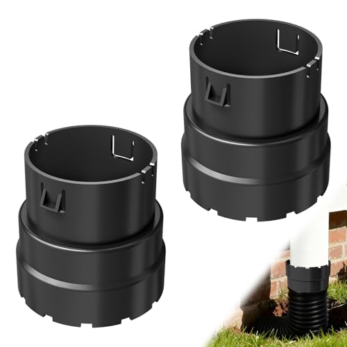 4-Inch Corrugated Pipe Adapter by Nomanak