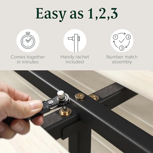 Zinus ZU-FPBNP1ZC-14K Ellie 14 Inch Bamboo Platform Bed Frame thumb #7