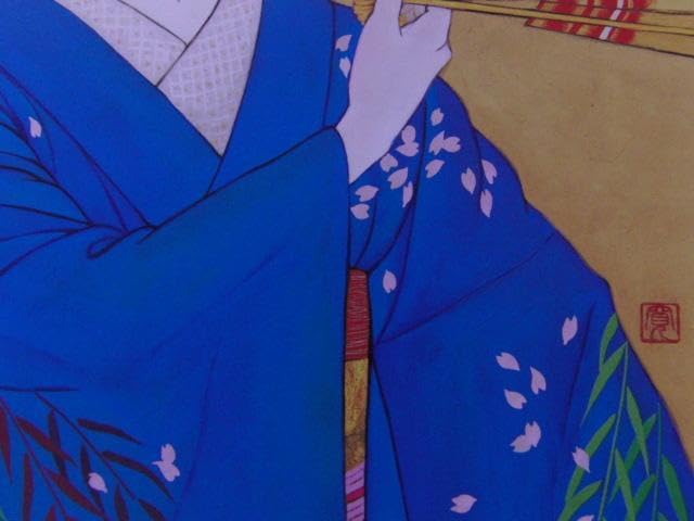Amazon.co.jp: 辰巳寛、祇園甲部 都をどりポスター原画、な額装
