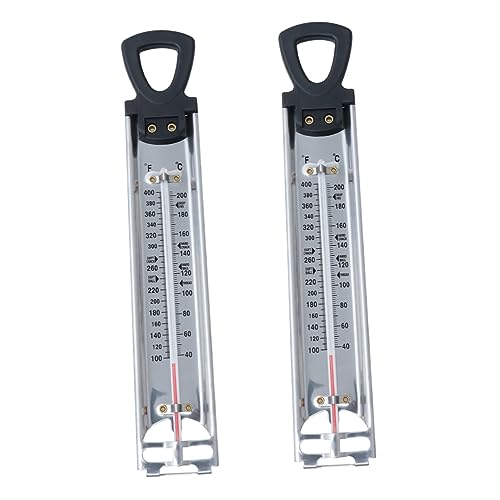 HOLIDYOYO 2pezzi Termometro Display Per Misurare Temperature Sciroppi e Dolci Design Appeso Per Facile Conservazione