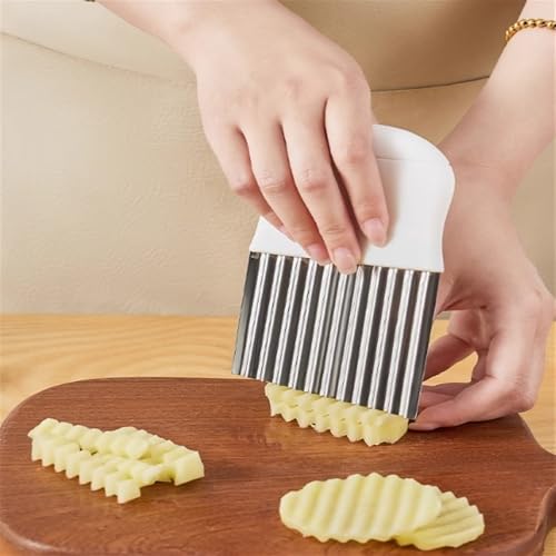 Cortadora Ondulada de Acero Inoxidable para Papas miniatura 4