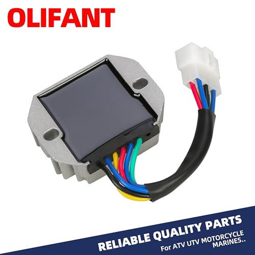 Image of Voltage Regulator Rectifier For Kubota Grasshopper Kokusan Denki Yanmar ZD18 ZD21 ZD25 718D 721D 1822D YM122 YM126 YM140 YM142 Replacement 15351-64600 15531-64603 15351-64601 15531-64601 15351-64603