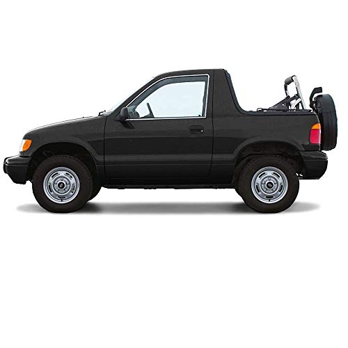 AutoBerry Brand Compatible with KIA Sportage 1996-2002 Convertible Soft Top Replacement (Clear Window)