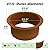 GJWCVL Fire Pit Ring Outdoor Wood Burning Fire Pit Liner 27.5 Inch Camping Fire Ring Corten Steel Firepit Ring Heavy Duty Campfire Ring Above or In-Ground for Bonfire Outdoor Backyard