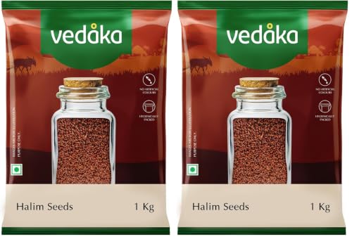 Image of Amazon Brand-Vedaka Halim Seeds | 1Kg (Pack of 2)
