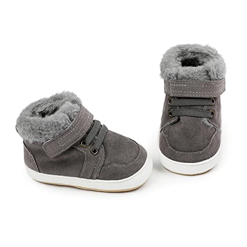 Image of HsdsBebe Baby Boys Girls Pu Leather Hard Bottom Walking Sneakers Toddler Rubber Sole First Walkers Infant Cartoon Slippers Crib Shoes
