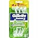 Gillette Sensor3 Sensitive Maquinillas de Afeitar Desechables Hombre, Pieles Sensibles, Paquete de 6 Cuchillas de Afeitar