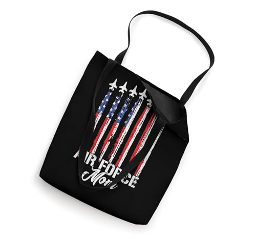 Bolsa tote para mamá orgullosa de la Fuerza Aérea de EE.UU., para familia de airmen, con diseño estadounidense miniatura 2