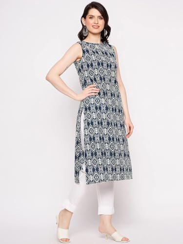 Image of PATLANI Women's Crepe Full Stitched Kurti.