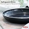 OXO Agility Series 12 Piece Cookware Pots and Pans Set, Ceramic Nonstick PFAS-Free, Induction, Skillets,Saucepans,Lids,Even Heating,Stainless Steel Handles,Chip-Free Rims,Dishwasher & Oven Safe,Black #4