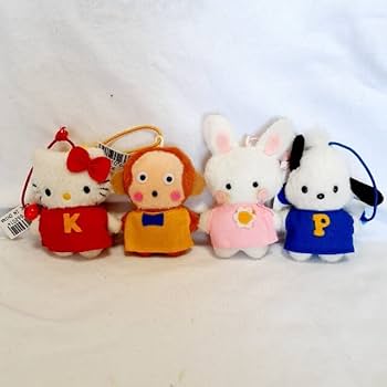 Amazon.co.jp: レトロ キティ ポチャッコ チアリーチャム おさる