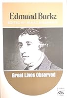 Edmund Burke (Great Lives Observed) 0130905976 Book Cover