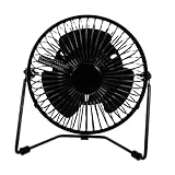 Ventilateur de bureau LED : prise usb, peut être connecté à un ordinateur, un ordinateur portable et d'autres appareils compatibles usb.