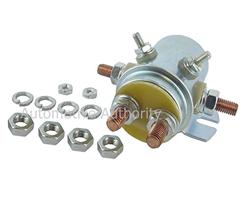 12 Volt Continuous Duty Autocrane Boom Winch, Marine, Golf Cart, & Industrial Solenoid Relay Switch