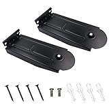 1 Pair of Black Soundbar Wall mounting Brackets for LG Rear Speaker S95QR SN11R SN11RG SP11RA SPN11 SPN11M SPN8 SPN8M SPP11 SPP11M SPP8M-W SPQ8-W SPQ9 Rear Surround Speakers (with Screw Accessories) -  ExploreHome