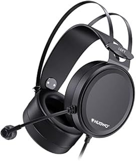 NUBWO Gaming headsets PS4 N7 Stereo Xbox one Headset Wired PC Gaming Headphones with Noise Canceling Mic , Over Ear Gaming Headphones for PC/MAC/PS4/PS5/Switch/Xbox one (Adapter Not Included)
