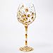 Enesco Lolita Wine Glass Bling Candy Corn Wine_Glass 10 in
