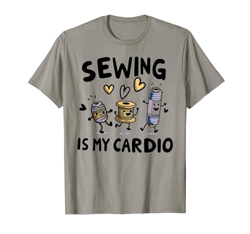 Sewing Is My Cardio Quilting Sewing Sewer Quilter Camiseta