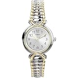 Timex Women's T21854 Pleasant Street Two-Tone Stainless Steel Expansion Band Watch