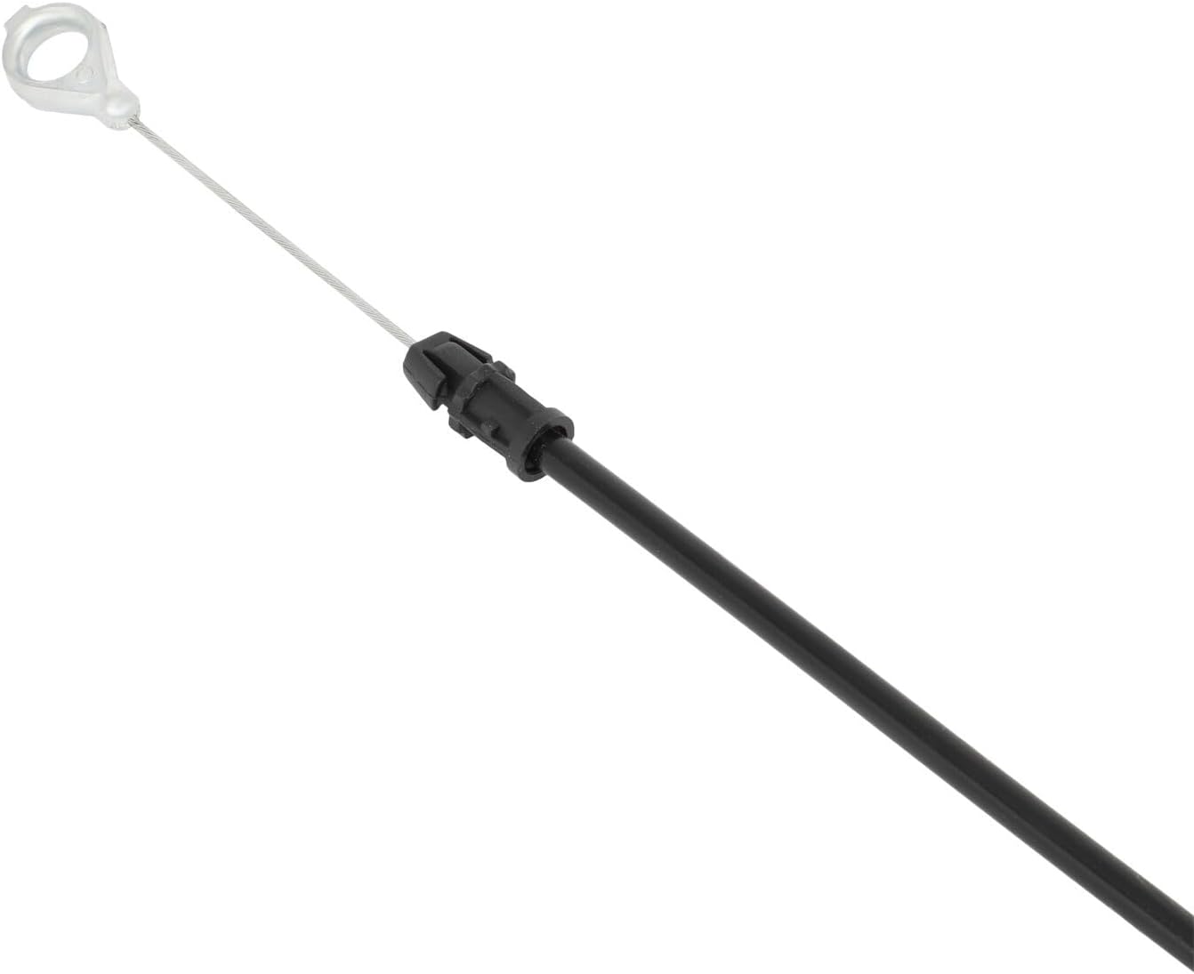 SCITOO 532435111 Mower Deck Engagement Cable for ARIENS 93600 936056 for AYP LT2223A2 LZ11577 LZ11577HRB for Husqvarna CT 126 LTH 1438 Riding Lawn Mower(Cable Length: 74, Conduit Length: 59