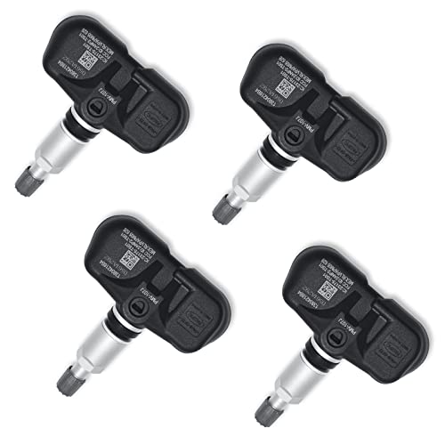 PMV-107J 42607-33021 Tire Pressure Monitoring System (TPMS) Sensor Compatible withToyota Lexus Scion(Set of 4)