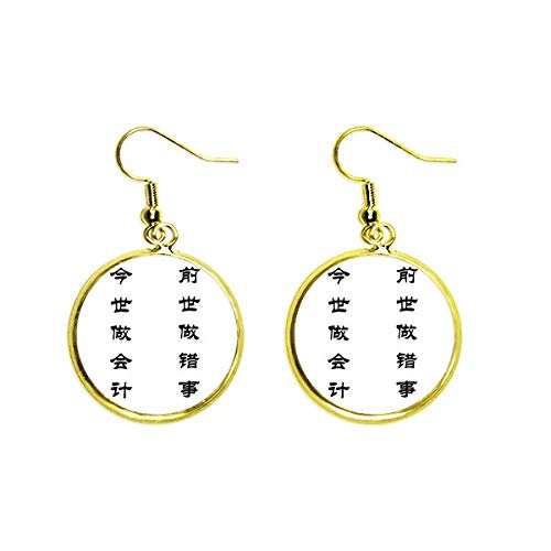 Pendientes dorados largos de gota joyería mujer pendientes colgantes para fiesta