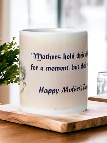 Image of Better Gift Flowers Happy Mother's Day Mom Mug, Round Shaped Multicolor Themed Coffee Mugs, Mug for Gifting, Gifting Items for Family, Friends & Closed Ones