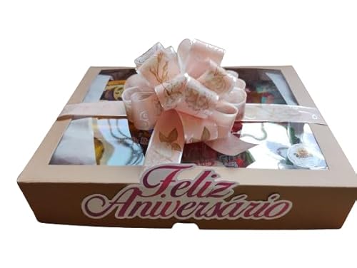 Deliciosa Cesta de Café da Manhã - Edição Especial na Caixa (Tons femininos)