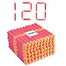 Toosci Mega Dart Refill Pack 120 Pcs 9.5cm Red Premium Refill Bullets for N-Strike Mega Series Blasters