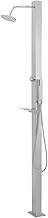 IKAYAA Outdoor Shower Garden Stainless Steel, Shower for Pool, Shower with Shower Head and Hand Shower, Straight