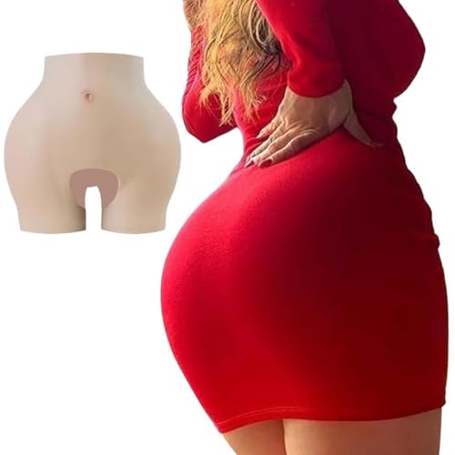 Image of Silicone Panties Buttock Hips Silicone Panty Hip Enhancer Crossdresser Fake Butt Pants For Transgender Drag Queen