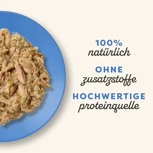 Applaws Premium Natural Katzenfutter Nass, Fischauswahl in Brühe 70g Portionsbeutel (12x70g )