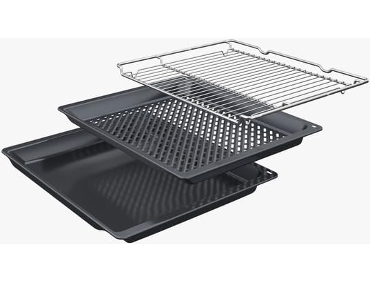 Bosch HBA572BW3F, Serie 4, Horno, Empotrable, Blanco