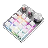 Structure digne de confiance : fabriquée en ABS + acrylique de qualité supérieure pour les touches et le boîtier, et en alliage d'aluminium pour les cadrans.Il dispose d’une méthode de connexion pratique Type-C et BT.