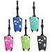 5 Pièces Luggage Tag pour Voyage Valise Etiquette Bagages pour Avion Carte Etanche Bagages Étiquettes Valise Voyage Plage pour Vous Aider à Identifier Facilement Vos Dagages Étiquette Bagage