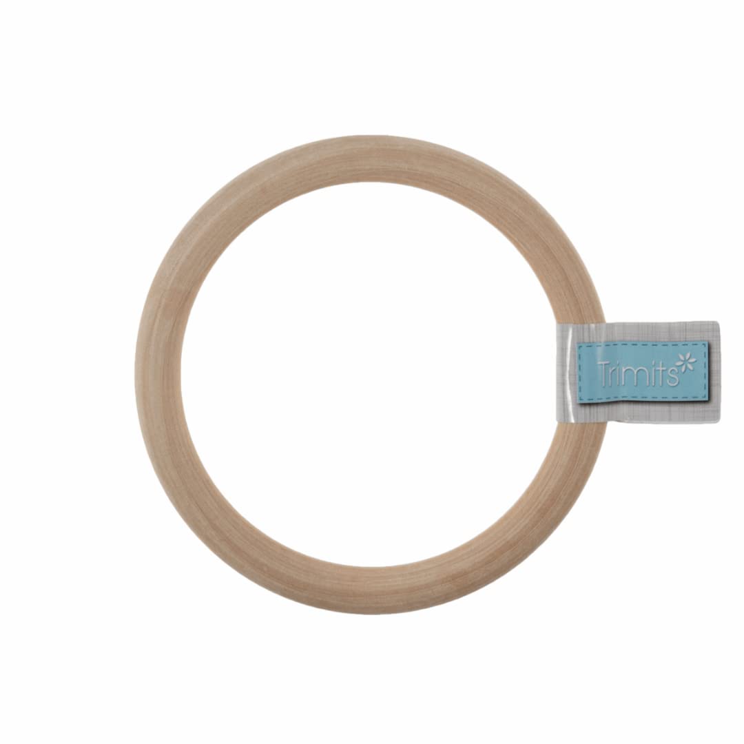 Trimits - Macrame - Wooden Craft Ring - 10Cm