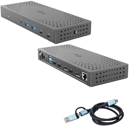Station d'accueil 4K Gen 2 triple écran i-tec pour étendre votre bureau en 100W