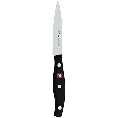 ZWILLING Twin Signature 4-inch Paring Knife, Razor-Sharp, Made in Company-Owned German Factory with Special Formula Steel perfected for almost 300 Years, Dishwasher Safe