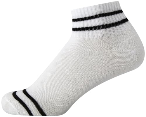 Image of Steve Madden Womens Ankle Socks - 6 & 12 Pack Womens Socks Fun Embroidered Designs Cotton Cozy Fit (Sizes 5-10)
