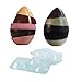 Professional Cooking Stampo Forma 5 pz. plastica termoformata per Uovo Cioccolato di Pasqua componibile