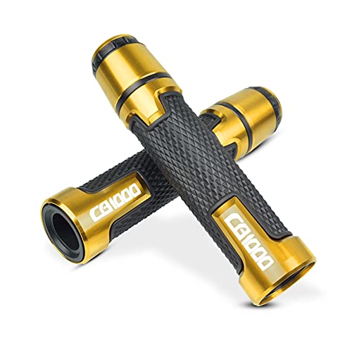 Boutons de moto antidérapant en aluminium pour guidon 22mm