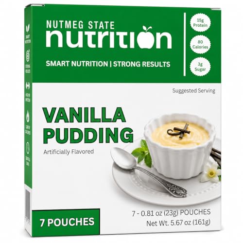 Nutmeg State Nutrition - High Protein Instant Pudding Mix, Protein
