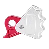 DESCENSOR MENTAL IRROMPIBLE: este descensor trepador de alta resistencia está forjado con material metálico de alta resistencia, irrompible y portátil, seguro y confiable de usar