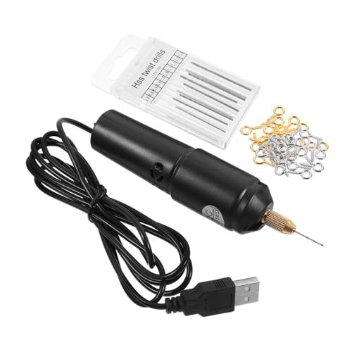 Operitacx 1 Set Mini Electric Hand Drill Charging Portable Handheld Drill for Projects Polishing and Cutting and for Various Applications
