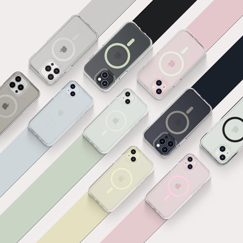 Coque iPhone 15 antichoc militaire MagSafe tech21 Evo Crystal