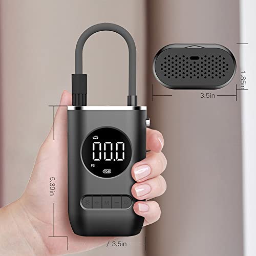 Car Air Pump 150PSI Cordless Air Compressor Portable Electric Tire Inflator with LED to-Off Function for Car Motorcycle Tires Balls3