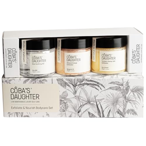 COBAS DAUGHTER Luxury Mini Spa Gift Set for Women 3-Piece Body Care