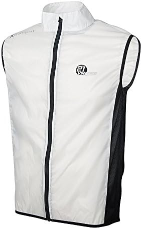 21 Virages Men's Xtralight Windbreaker Cycling Gilet