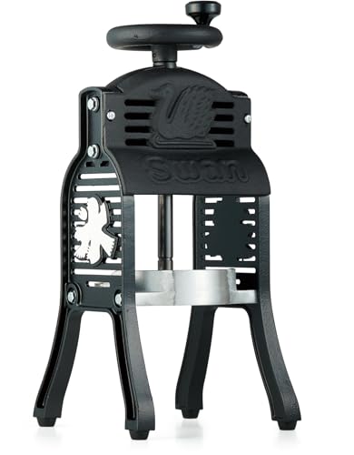 Ikenaga Iron Works Swan Shaving Ice Machine (Manual type) Black Swan?Japan Domestic genuine products?