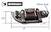 Moorhaus Handcrafted Leather Knife Sheath for Tracker, Bushcraft/skinner Knife, Utility Pouch, Ferro Rod Loop, Horizontal Right or Left handed Scout Style